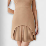 Elowen – Мини рокля с военен вдъхновен дизайн