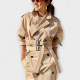 Аурора - Елегантно миди яке с джобове