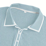 Горан - Елегантен поло с къси ръкави