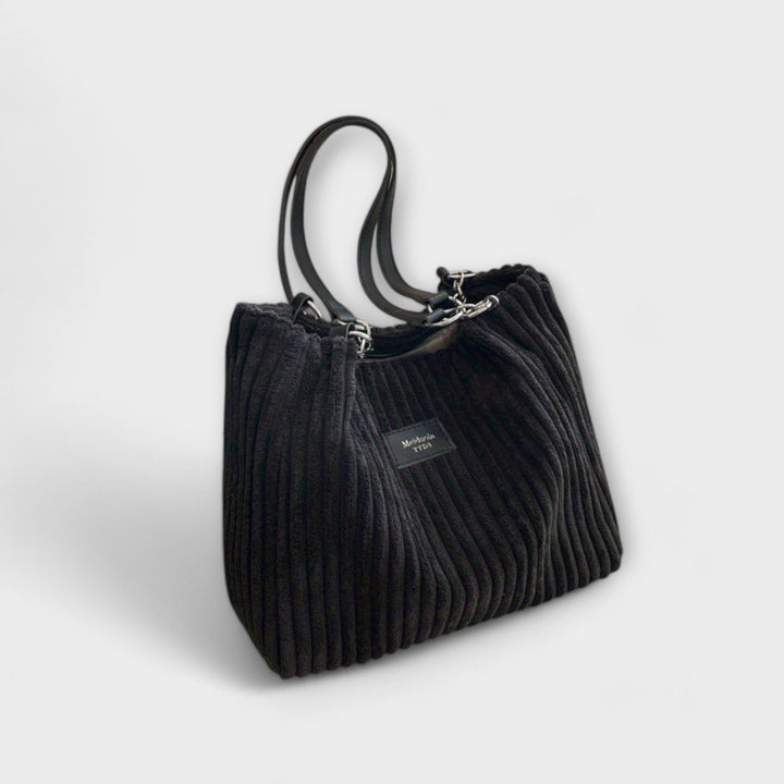 Aurora. - Soft Cord Shoulder Bag