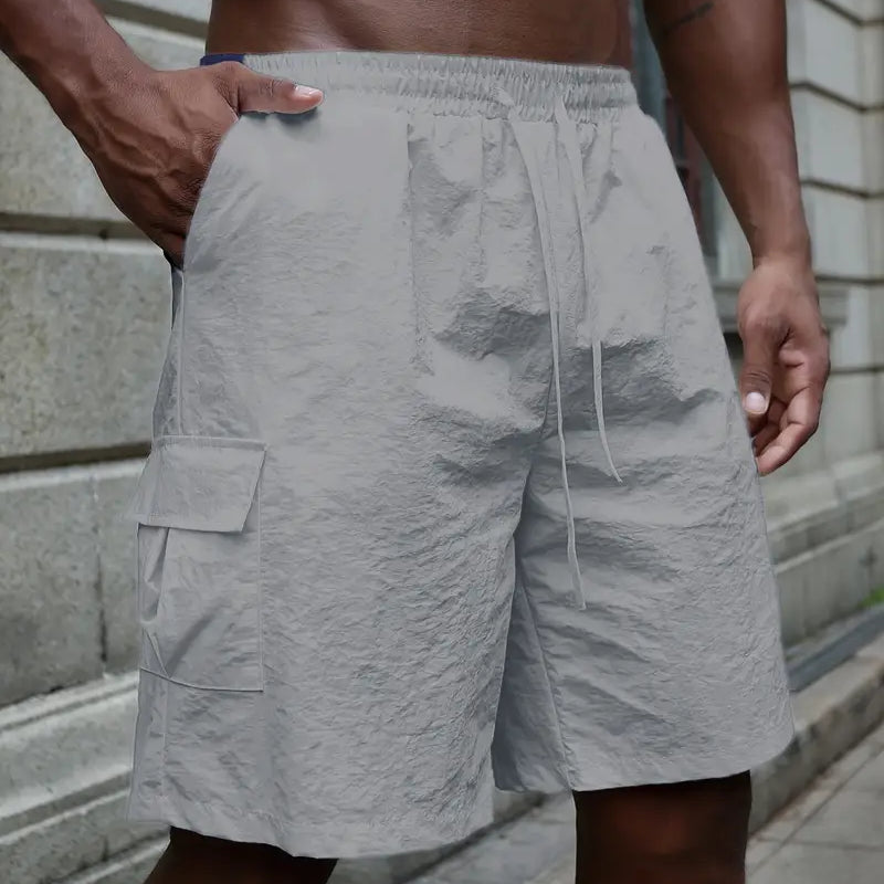 Цветан - Къси дишащи панталони с еластичен талия