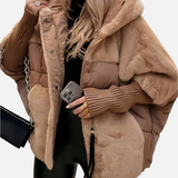 Ава - Елегантно пухено яке