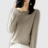 Аврора | Елегантен пуловер от кашмир