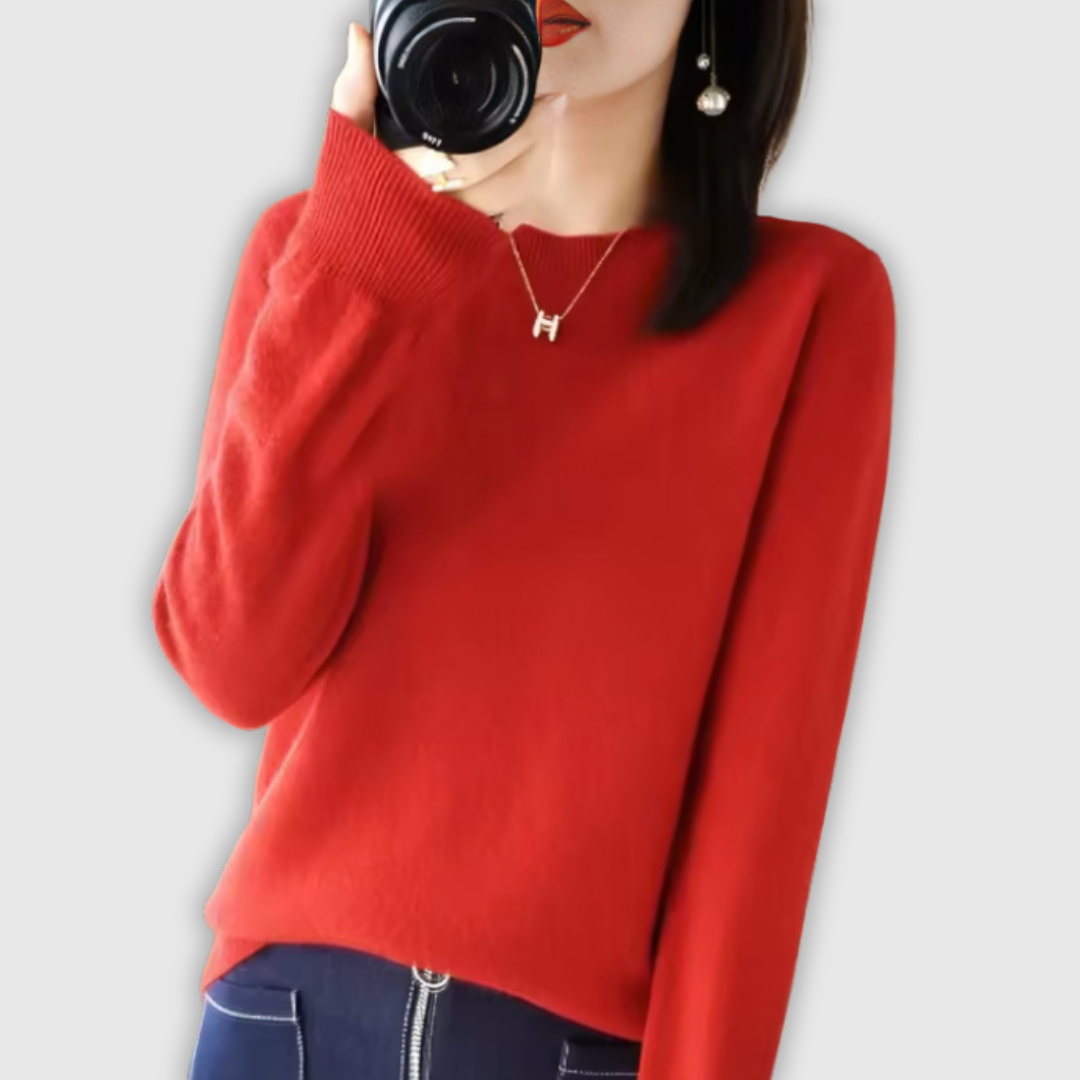 Аврора | Елегантен пуловер от кашмир