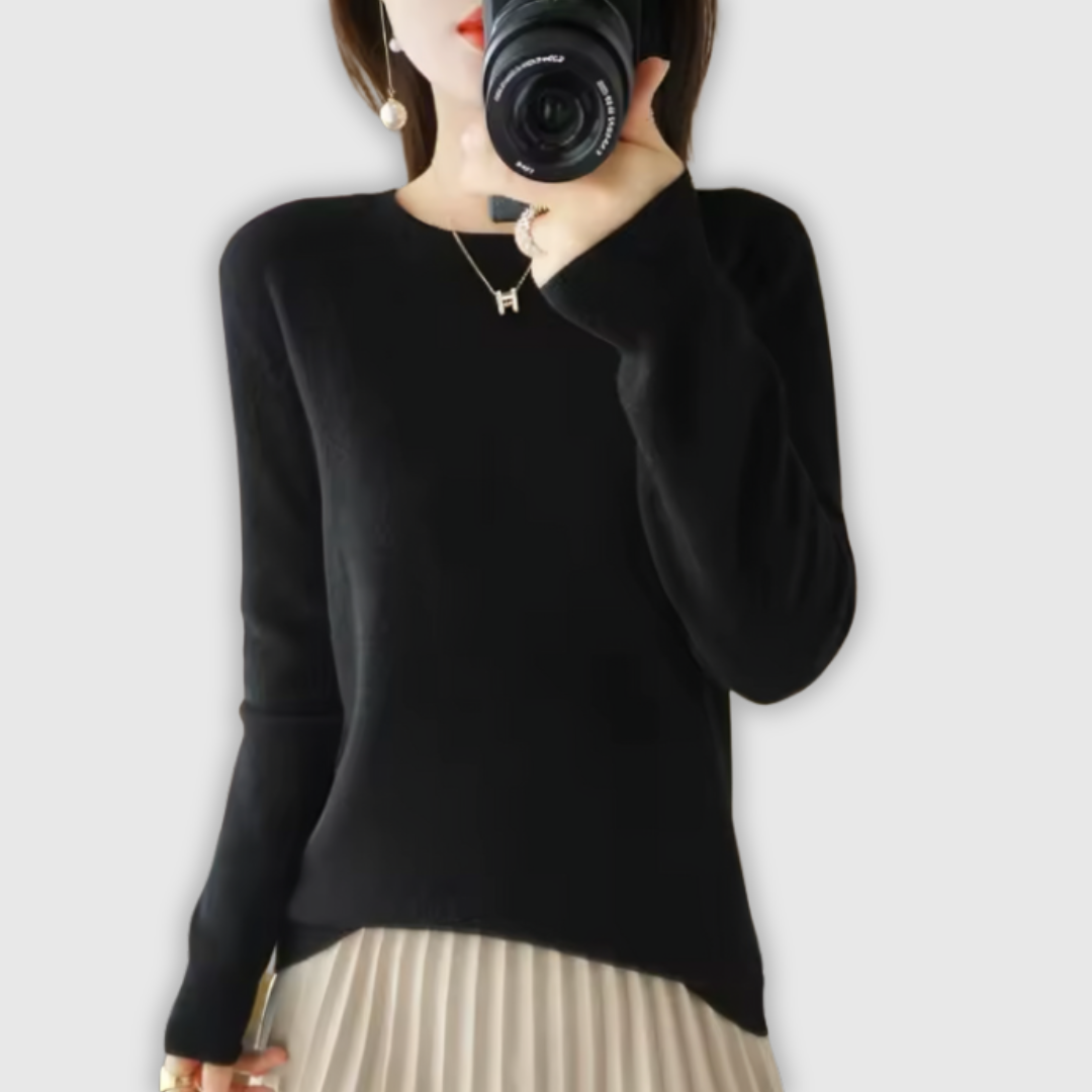 Аврора | Елегантен пуловер от кашмир