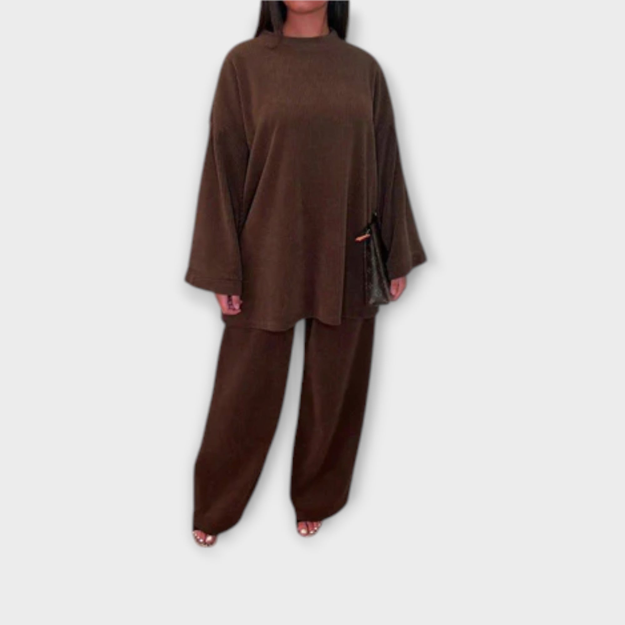 Ингрид - Свръхразмерен комплект - Рибена текстура