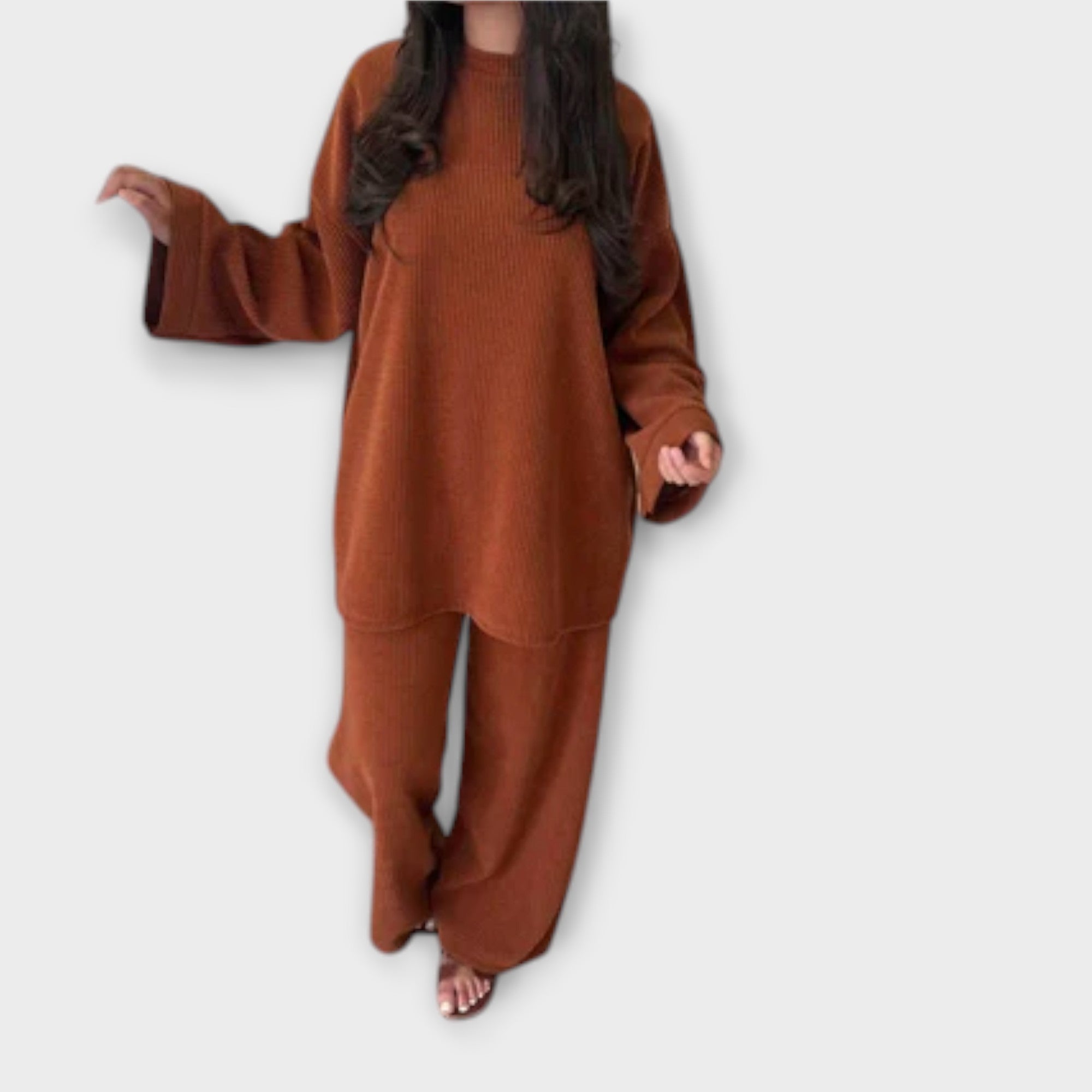 Ингрид - Свръхразмерен комплект - Рибена текстура