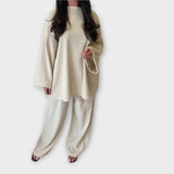 Ингрид - Свръхразмерен комплект - Рибена текстура