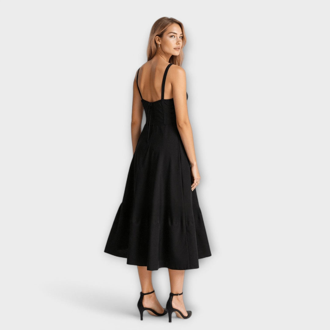 Kiana - Corset Midi Dress