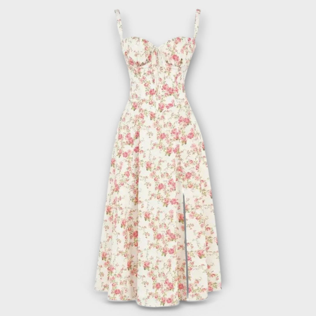 Kiana - Corset Midi Dress