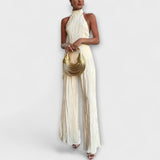 Пиларика - Елегантен Плисиран Асиметричен Комплект