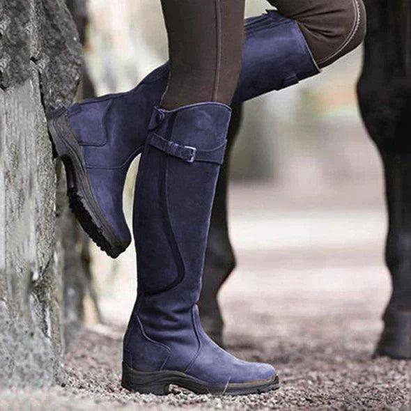 Maya | Waterproof Leather Riding Boots