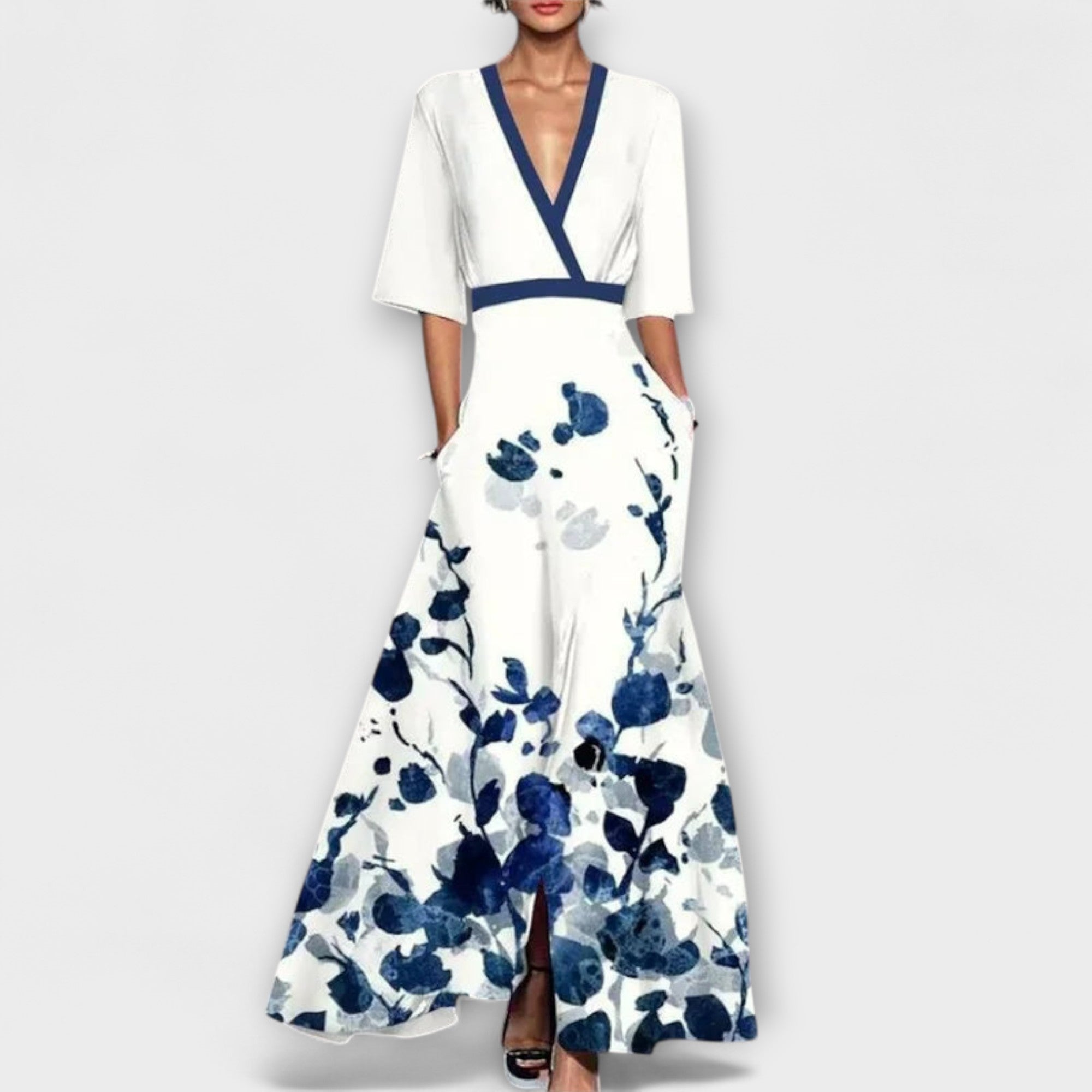 Алма - Елегантен дизайн на ръкавите на дамска рокля