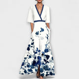 Alma - Елегантна рокля с дизайн на ръкави за жени